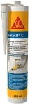 Sika - Sikasil C - Sanit&auml;r Silikon f&uuml;r Bad und K&uuml;che - Wei&szlig; - Kartusche 300ml -