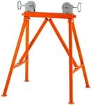 VEVOR Rollenst&auml;nder mit Rollenkopf 1134 kg Tragf&auml;higkeit Rollenbock #45 Stahl