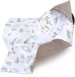 Einschlagdecke Babyschale Baby Decke 90x90 cm - Fu&szlig;sack Blanket f&uuml;r Kinderwagen und