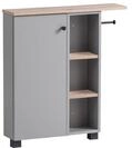 Schildmeyer Lugo Nischenschrank 157452, Platingrau/Wildeiche Dekor, 70,7 x 17,0...