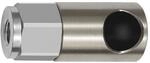 RIEGLER 141927-406.02-ES Druckknopf-Sicherheitskupplung NW 6, ISO 6150 C, ES, G...