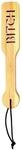 rimba Wooden Paddle 'Bitch', Braunes Pferd, 200 g