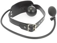 Erotic Fashion ra7588 Mundknebel, schwarz Leder Verstellbar, 1er-Pack (1 x 1...