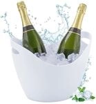 Relaxdays Sektk&uuml;hler, Flaschenk&uuml;hler, 8 Liter Volumen, Getr&auml;nke k&uuml;hlen,