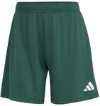 adidas Damen Entrada26 Shorts, Team Dark Green/White, XL
