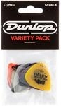 JIM DUNLOP Plektrum Variety Pack Flexible und Medium, 12 St&uuml;ck, Multicolor,...