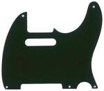 Fender 50s Era Tele Pickguard 5 Loch Vintage Style Mount - Schwarz (Bakelite)