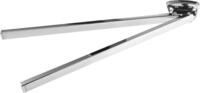 Cornat Handtuchhalter - 420 mm lange Stange - Zwei schwenkbare Arme - Kantiges...