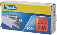 Rapid 24858100 Heftklammern 24/6mm Super Strong, rostfrei, 1000 St&uuml;ck