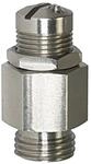 RIEGLER 103926-218.24-ES Mini-Abblasventil Edelstahl, G 1/4, Ansprechdruck...