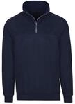 Trigema Herren Sweatshirt mit Rei&szlig;verschluss