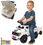 JAMARA 464066 Rutscher Shelby Ford F-150 Raptor mit Anh&auml;nger, Car f&uuml;r Kinder...