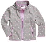 Playshoes Fleece-Jacke Unisex Kinder Outdoor-Oberteil, grau Punkte, 74