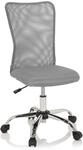 hjh OFFICE 691016 Kinderdrehstuhl KIDDY NET I Stoff/Netz Grau...