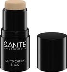 SANTE Naturkosmetik Lip to Cheek Stick 02 Glow to Go, Multitalent f&uuml;r...