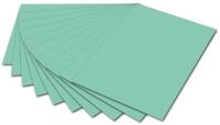 folia 6125 - Fotokarton Mint, 50 x 70 cm, 300 g/qm, 10 Bogen - zum Basteln und