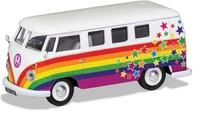 Corgi Volkswagen Campervan, Peace Love and Wishes