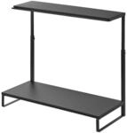 YAMAZAKI 1303 TOWER 2-st&ouml;ckiger Monitorst&auml;nder, schwarz, Stahl / Silikon /