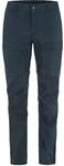 Fj&auml;llr&auml;ven Damen Abisko Hybrid Trail Zip-Off Hose, Navy, 32/R