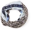 Street One Loop-Schal aus Modal mit Mustermix drift blue A