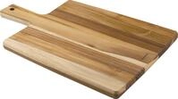 Tramontina LANDHAUS Schneidebrett 40 x 27 cm, Teak, Servierbrett aus Holz,