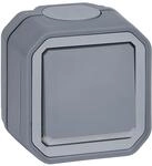LEGRAND, Plexo New Feuchtraum-2-poliger Aufputz-Ausschalter mit...