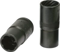 KS Tools 913.1271 1/2" Spiralausdrehnuss, 17mm