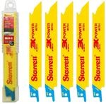 Starrett Metall Schneiden S&auml;bels&auml;geblatt - 5 St&uuml;ck B624-5 150 mm/6" Zoll 24 TPI