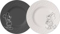 Villeroy & Boch Manufacture Rock &ndash; Mickey Mouse &ndash; Fr&uuml;hst&uuml;cks-/...