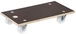 WAGNER Transportroller Transporthilfe I Schichtholz mit Grip 57,5 x 30 x 11 cm,