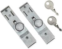 Parat 900043999 Schloss-Set"Classic TSA Lock" f&uuml;r Werkzeugkoffer in grau, Silber
