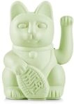 Lucky Cat Light Green - hellgr&uuml;ne Winkekatze, japanische Maneki Neko Deko-Katze, 15