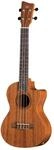 GEWA Tenor E-Akustik Ukulele Manoa Elektro - Korpus Sapelli - mit Cutaway - Natur