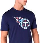 New Era Tennessee Titans NFL Team Logo Blau T-Shirt - L