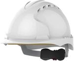 JSP Industrieschutzhelm EVO3 EN 397 Revolution-Drehverschluss Farbe wei&szlig;