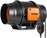 VEVOR Inline-Rohrventilator, 60 W, Rauchabzug, Inline-Kanalventilator mit...