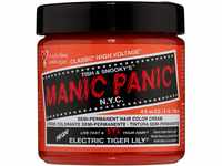 Manic Panic Electric Tiger Lily Classic Creme, Vegan, Cruelty Free, Orange Semi