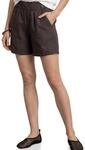 Street One Damen Shorts aus Leinen mit Paperbag-Bund