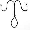 Erotic Fashion ra7469 Penis Riemen und Klammern, schwarz Leder Verstellbar,...