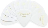 Fender 351 Shape Premium Plektren (12 St&uuml;ck) f&uuml;r E-Gitarre, Akustikgitarre,