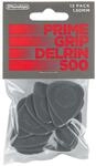 JIM DUNLOP Plektrum Delrin 500 Prime Grip 1,50mm 12 St&uuml;ck