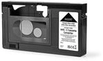 Nedis VHS-Konverter - Konvertierung: VHS-C auf VHS - Plug & Play - Schwarz