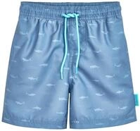 Playshoes Jungen Badehose Boardshorts, Allover Haie, 86-92