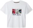 Pepe Jeans Jungen Ash T-Shirt, Wei&szlig; (Wei&szlig;), 10 Jahre