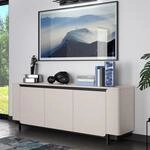 Forte VODOL Sideboard 200 210, modernes Sideboard mit 3 Schrankt&uuml;ren und
