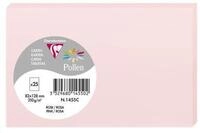 Clairefontaine 1455C Packung (mit 25 Karten Pollen, 82 x 128mm) 210g, Rosa