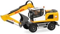 Herpa LKW Modell Liebherr Mobilbagger A920 Max B&ouml;gl, Miniatur im Ma&szlig;stab 1:87,