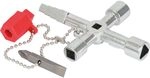 KS Tools 130.1020 Universal-Schaltschrankschl&uuml;ssel, 61mm