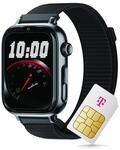 SaveWatch Plus 2 Nano SIM Kinderuhr, GPS, Kamera, SOS Knopf, Schwarz