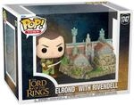 Funko POP! Town: Lord of The Rings S8 - Elrond & Rivendell- Vinyl-Sammelfigur -